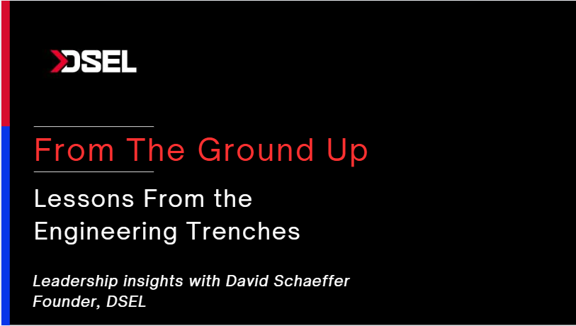 David Schaeffer shares lessons from the engineering trenches.